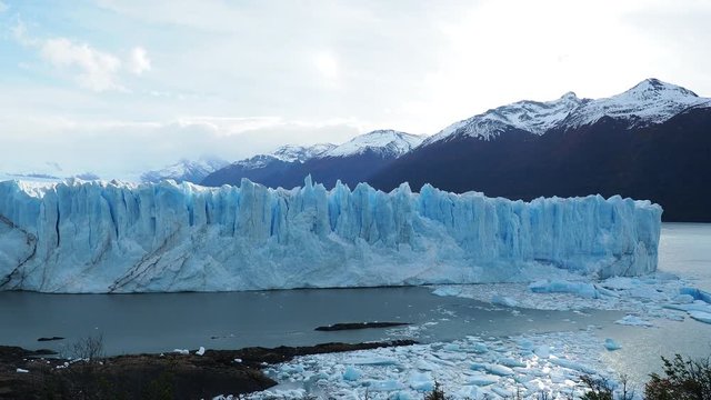 Perito Moreno Glacier, elevated view, Los Glaciares National Park, Santa Cruz Province, Patagonia, Argentina