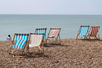 Brighton Beach Deckchairs