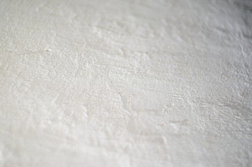 Fototapeta na wymiar White Cement Plaster Wall Texture. Clear Blank Background