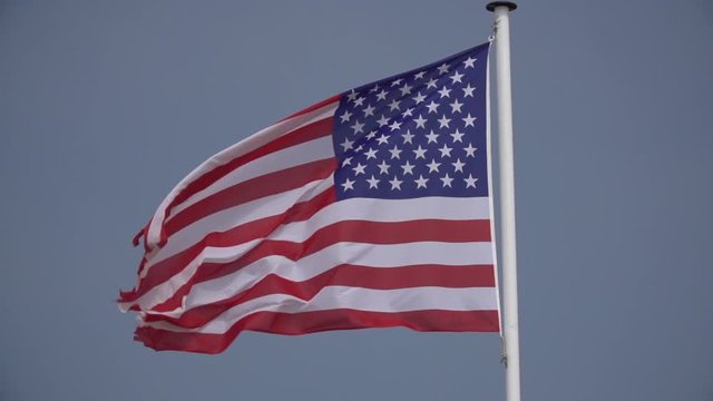 American Flag Slow Motion