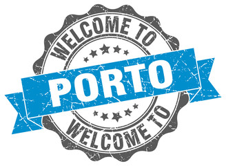 Porto round ribbon seal