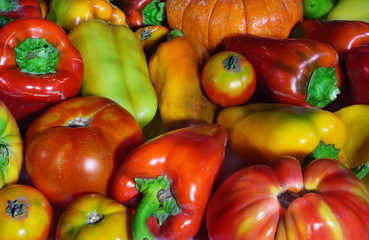 vegetables close-up