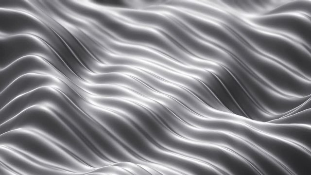 Morphing Silver Background - Seamless Loop