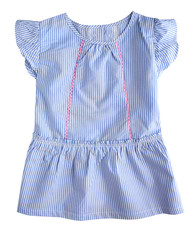 Fashion child's blouse top isolated.