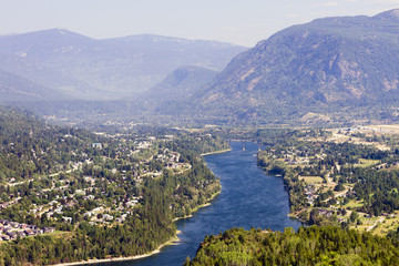 Castlegar Columbia River Landscape