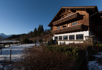Fototapeta premium Caffee am Forchensee