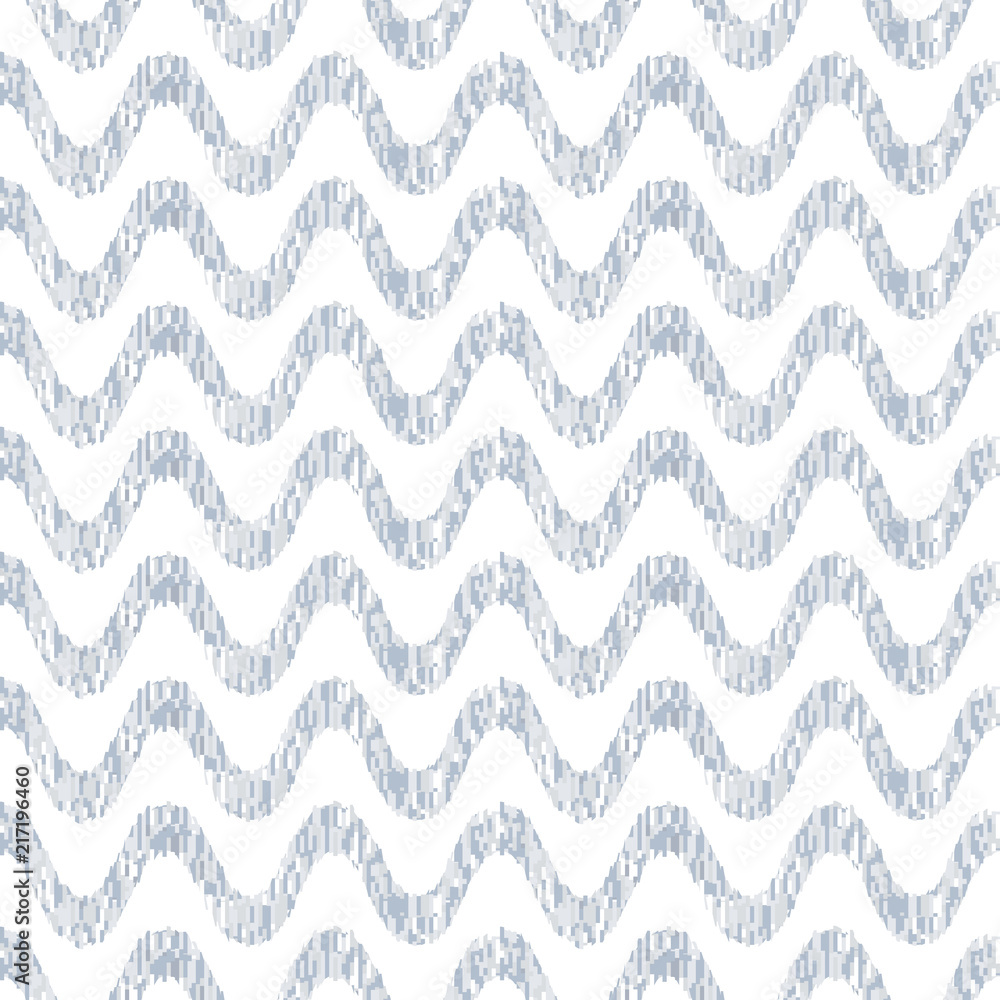 Poster seamless pattern of yarns. waves and vibrations of forms. optical illusion of motion.