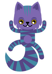 purple cheshire cat