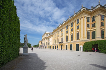 Fototapeta na wymiar Vienna, Austria, Royal Palace Schoenbrunn 