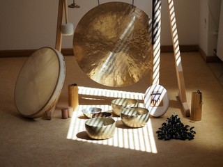 Sound healing instruments