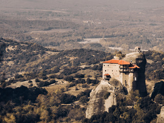 Obraz premium Monastery of St. Nicholas Anapausas Meteora, Greece
