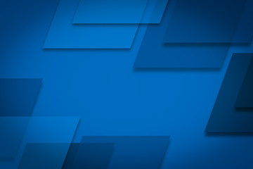 Fototapeta premium abstract blue background with lines. illustration technology design