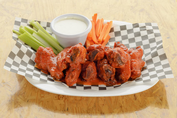 alitas de pollo
