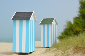 cabines de plage