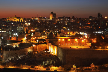 Al-Aqsa Mosque in Jerusalem. Israel