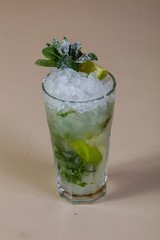 Mojito with lime