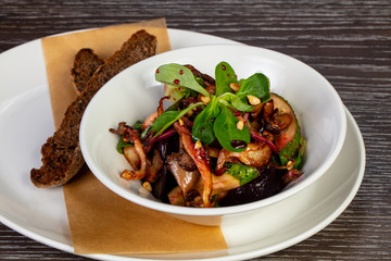 Tasty beetroot salad