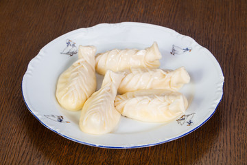 Khinkali with cheese