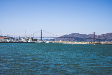 Fototapeta premium Golden Gate Bridge view.