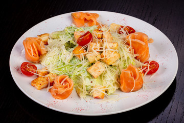 Tasty caesar salad
