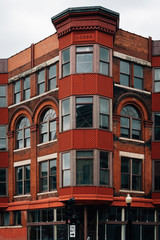 Naklejka premium Architectural details in Aurora, Illinois