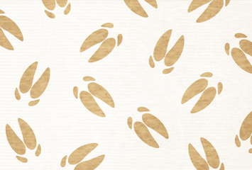  亥　和紙　年賀状　背景 