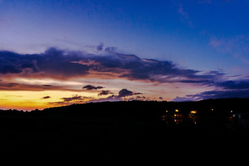 Sunset in Brandenburg