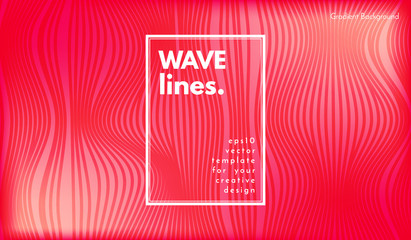 Abstract Wave Background.