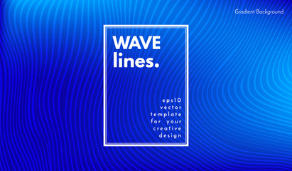 Abstract Wave Background.