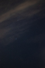 Astrophotography on a cloudy night