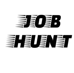 Obraz premium Job Hunt stamp