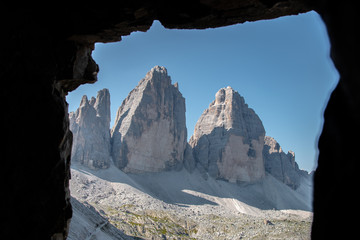 Dolomity trzy wiedźmy tre cime © Mateusz