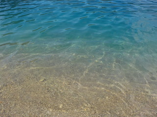 本栖湖の水