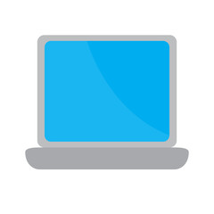 Isolated laptop icon
