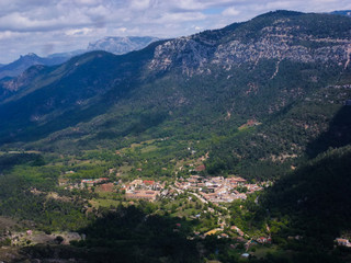 Fototapeta na wymiar Mountains in Cazorla. National Park in Jaen. Andalousia,Spain