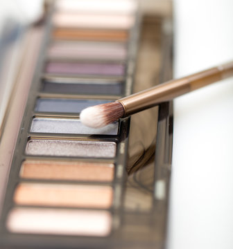 makeup brush close up