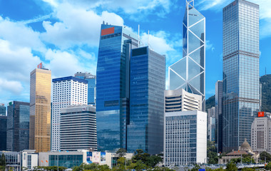 hong kong city view 