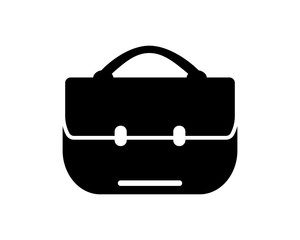 black bag suitcase satchel image vector icon logo