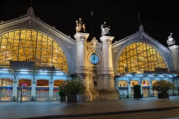 Papier Peint photo autocollant Gare La gare de Tours en France