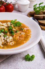 Thick traditional Italian soup