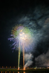 Sanjo fire works at Japan