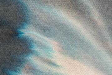 gray watercolor ink painted  on paper background texture