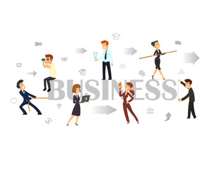 Business concept illustration