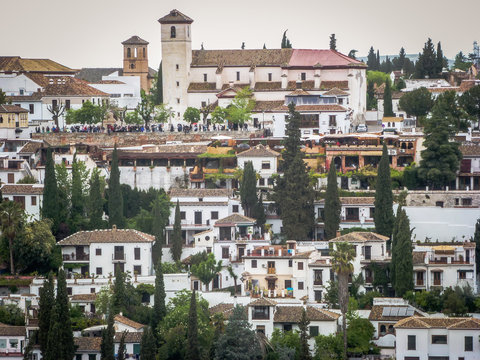 Granada. Ciudad historica de Andalucia , España
