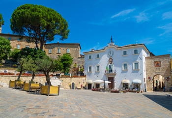San Gemini (Italy) - The very nice medieval hill town in Umbria region, province of Terni, in a...