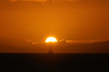 Sunset in Maui