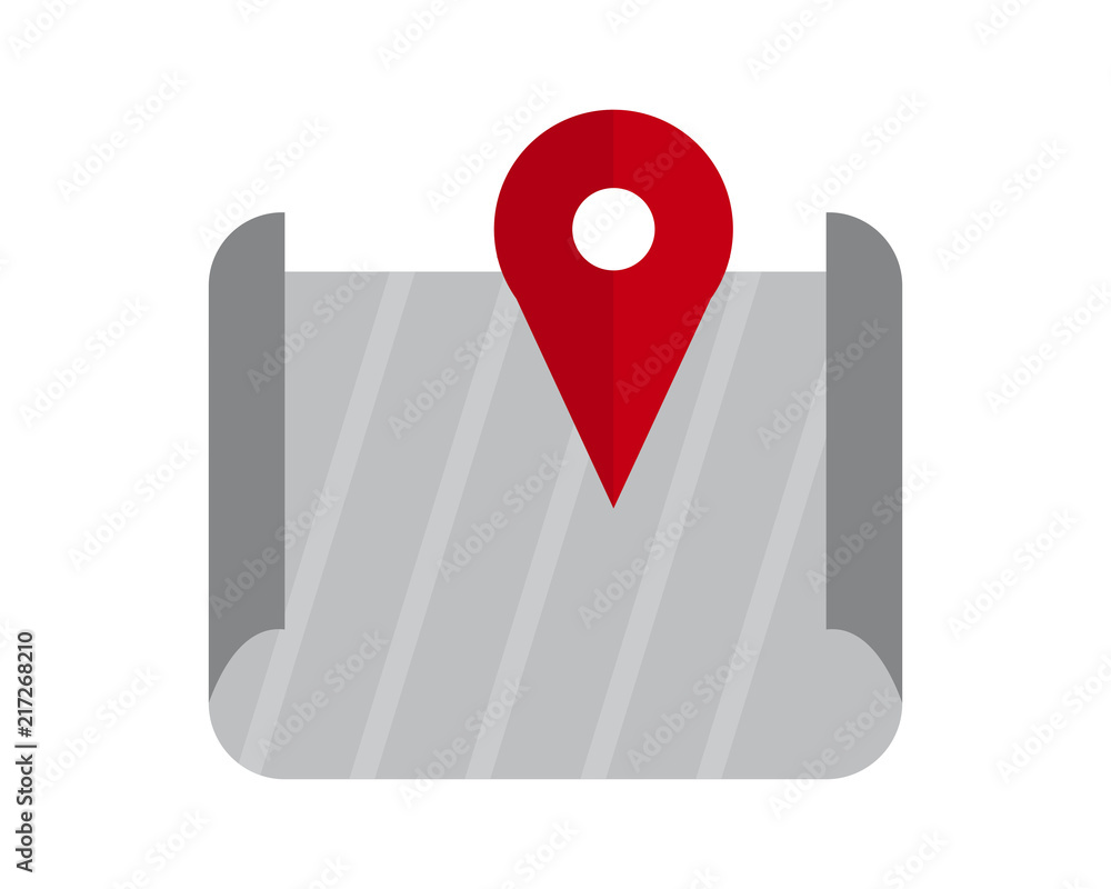 Canvas Prints marker map icon symbol logo image vector pin locate