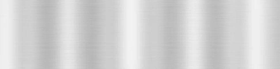 Tuinposter Dark gray background, brushed metal texture © PSergey