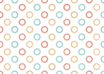 Watercolor circles pattern.