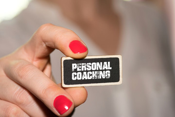 Eine Frau und Personal Coaching